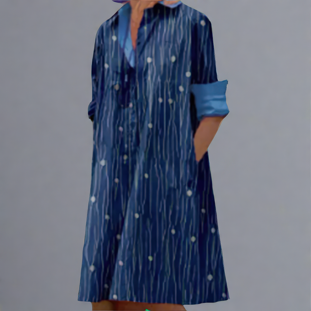 Viola | Robe midi faite main