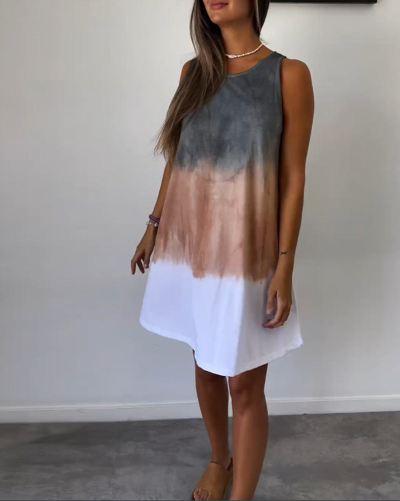 Robe Décontractée Dégradée Crizzia™