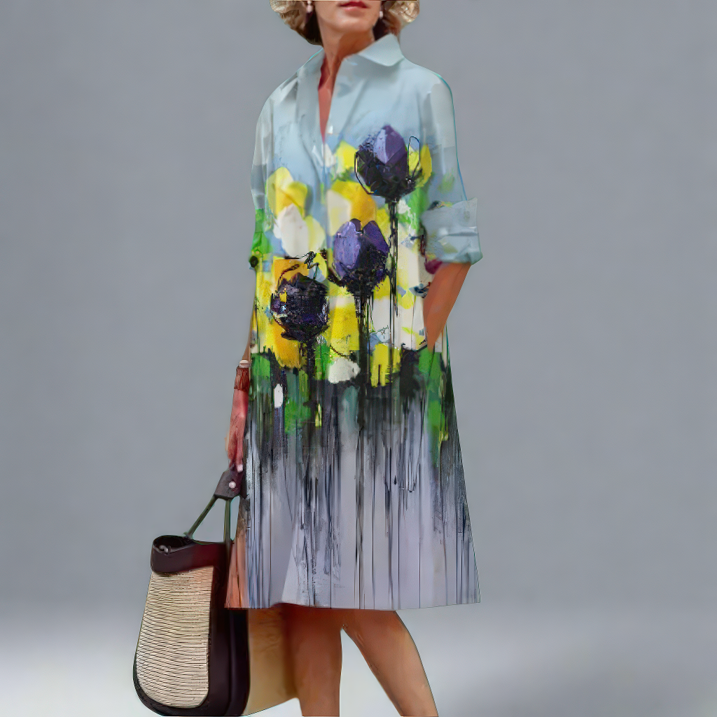 Quina | Robe midi faite main