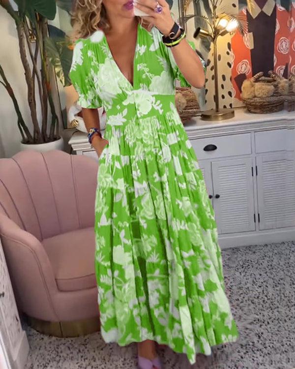 FLORIANA™ - Robe florale vibrante