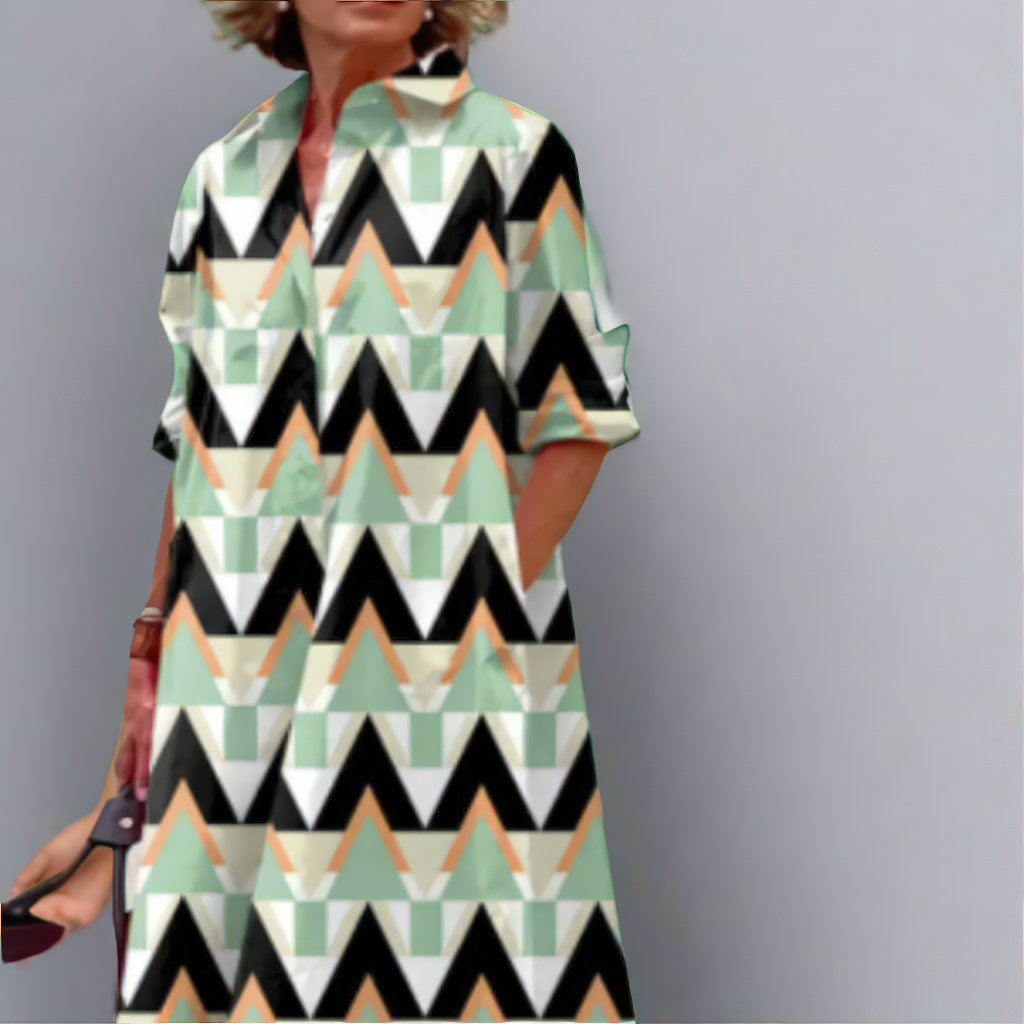 Hella | Robe midi faite main