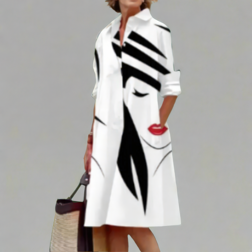 Beatrice | Robe midi faite main