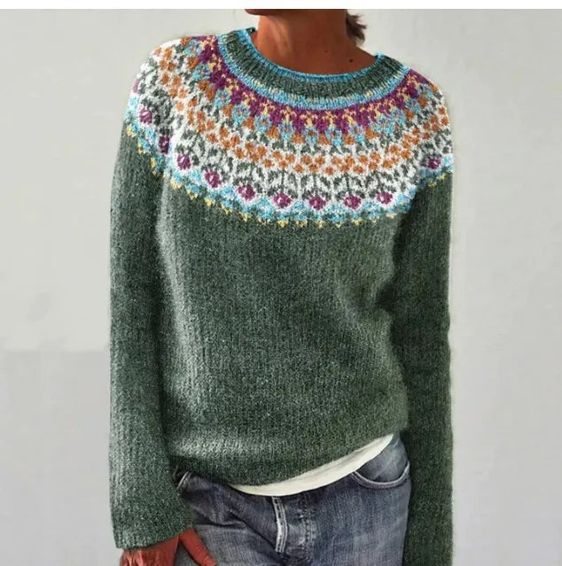 Melissa | Pull Confortable au Design Amusant