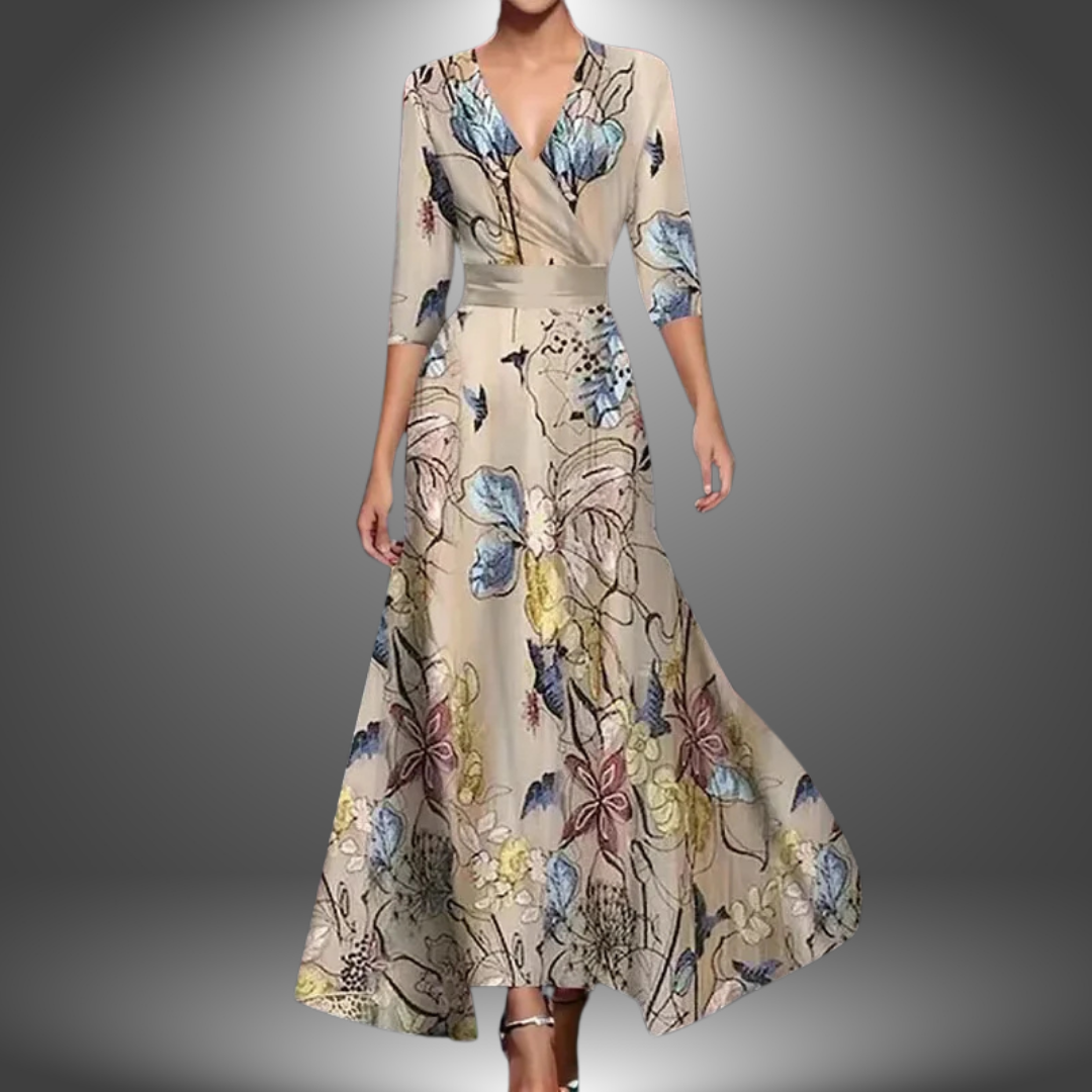 Robe portefeuille imprimée Leigh™