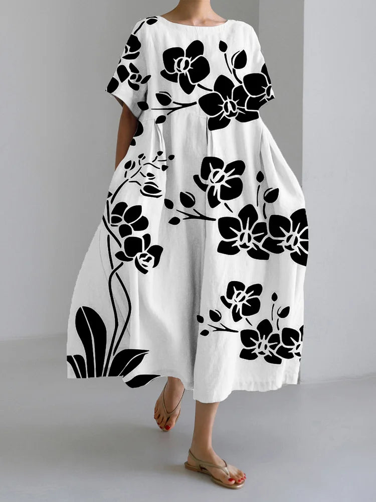 MARISELLA | Robe Florale Élégante