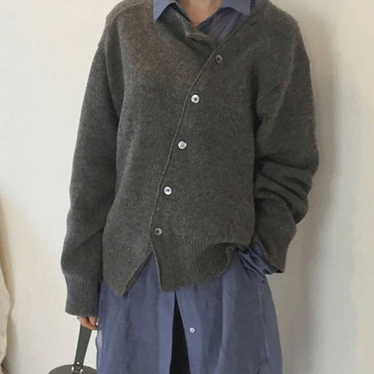 Alice™ I Cardigan Asymétrique pour Élégance Décontractée et Moderne