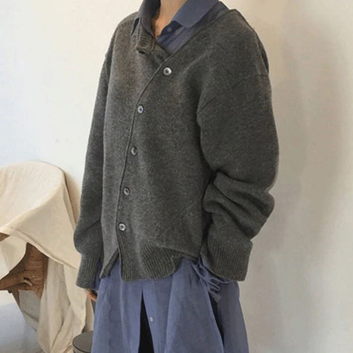 Alice™ I Cardigan Asymétrique pour Élégance Décontractée et Moderne