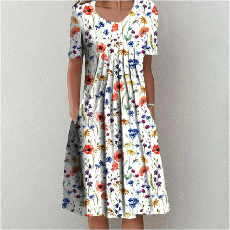 Adèle™ | Robe Cintrée à Taille Haute