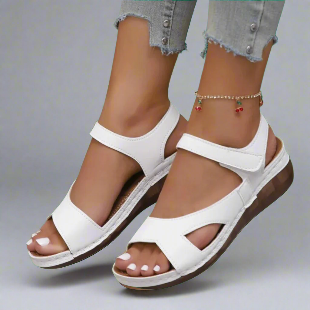 Ilona | Sandales à talons en matériaux de qualité supérieure, artisanales