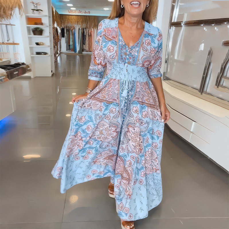 Sophie | Robe de vacances décontractée