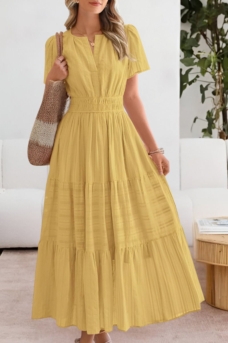 ROSALIA | Robe Longue Boho Élégante et Fraîche pour l'Été