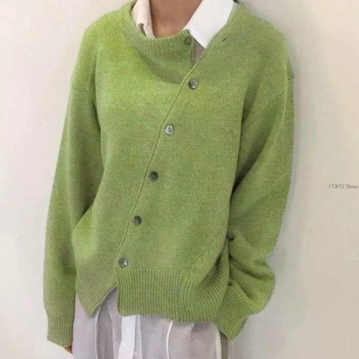 Alice™ I Cardigan Asymétrique pour Élégance Décontractée et Moderne