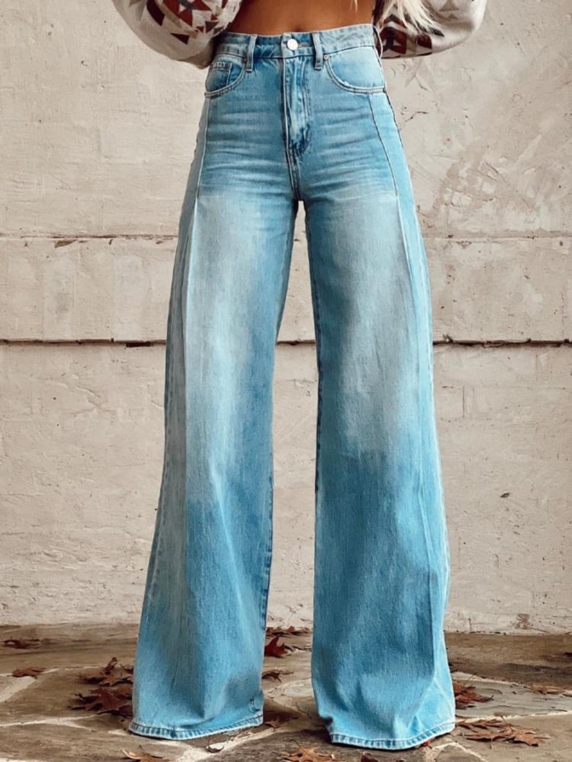 LUCIA | Pantalon Classique à Jambe Large
