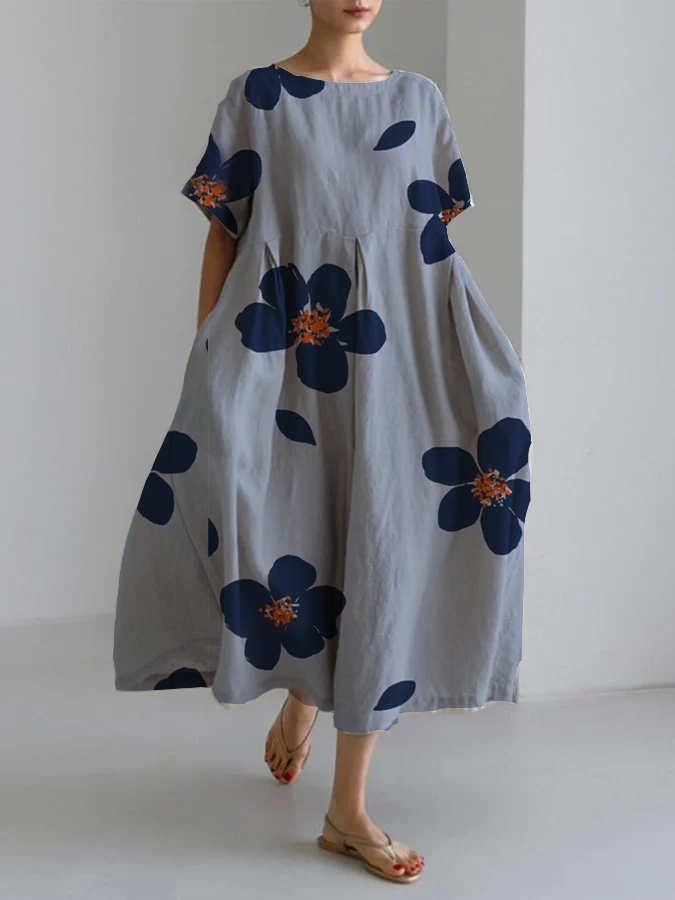 RAFFAELLA | Robe Longue Fleurie Chic