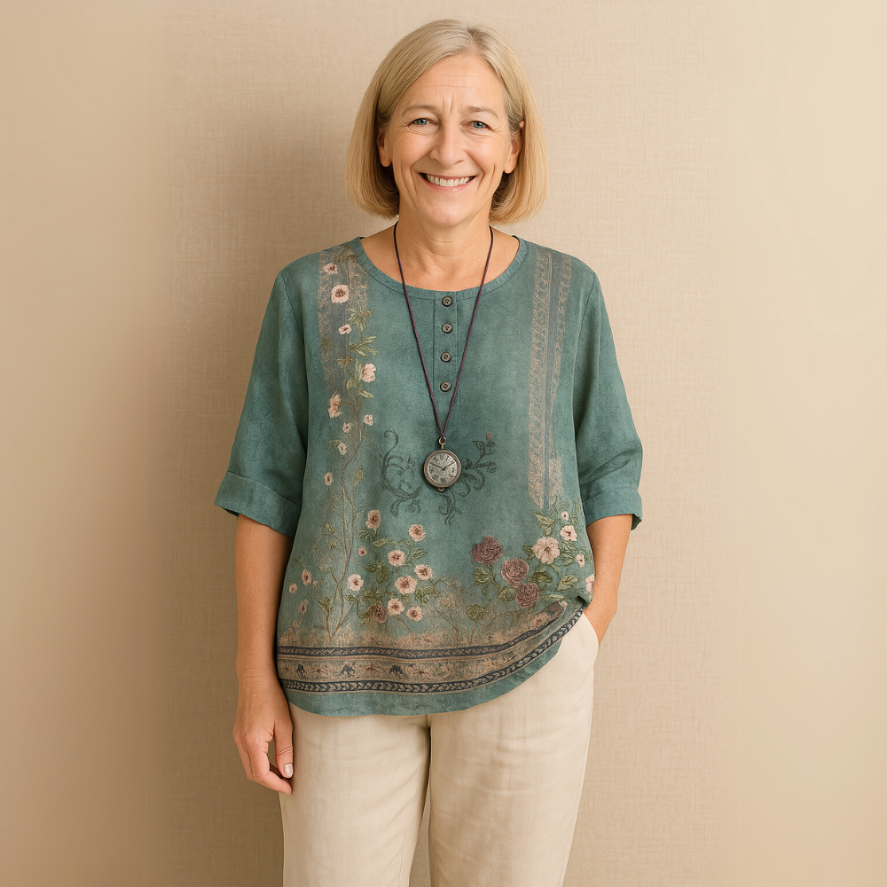 Anya | Vintage-Inspired Blouse