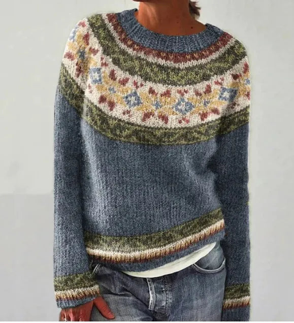 Melissa | Pull Confortable au Design Amusant