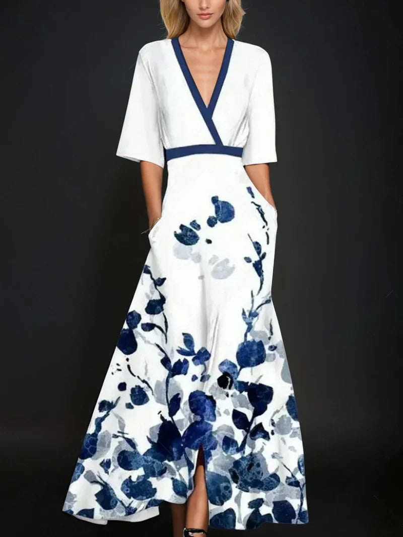 Celia | Élégante Robe à Imprimé Floral