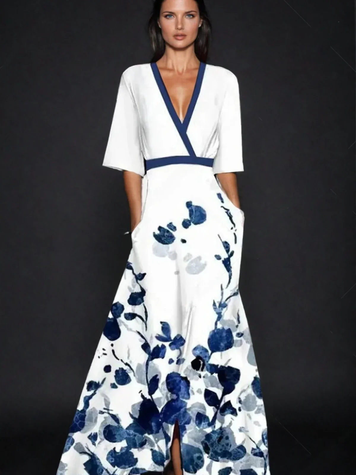 Celia | Élégante Robe à Imprimé Floral