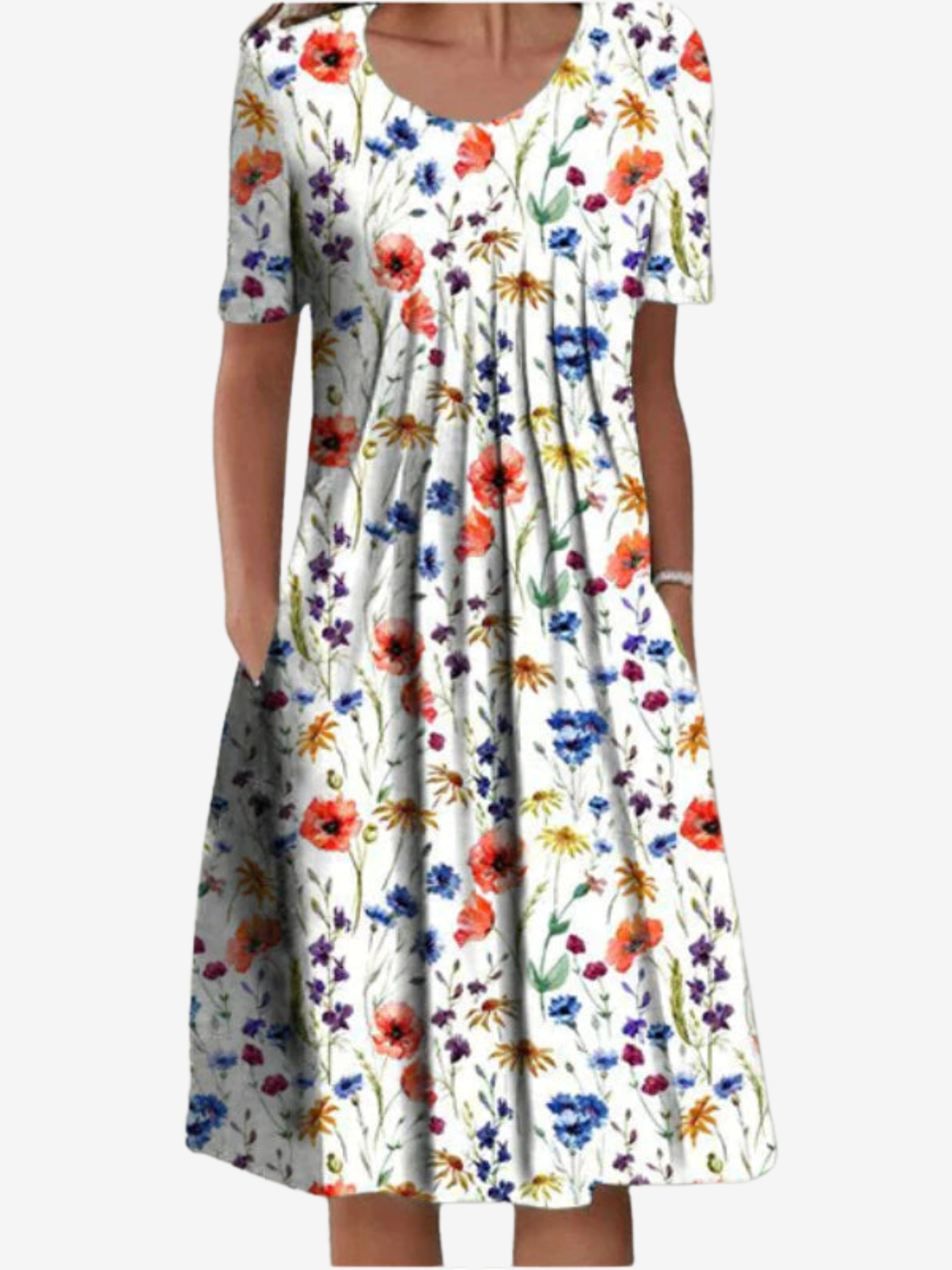 Adèle™ | Robe Cintrée à Taille Haute