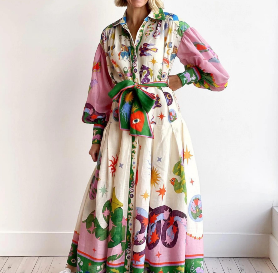 Claudine | Robe Ample et Élégante