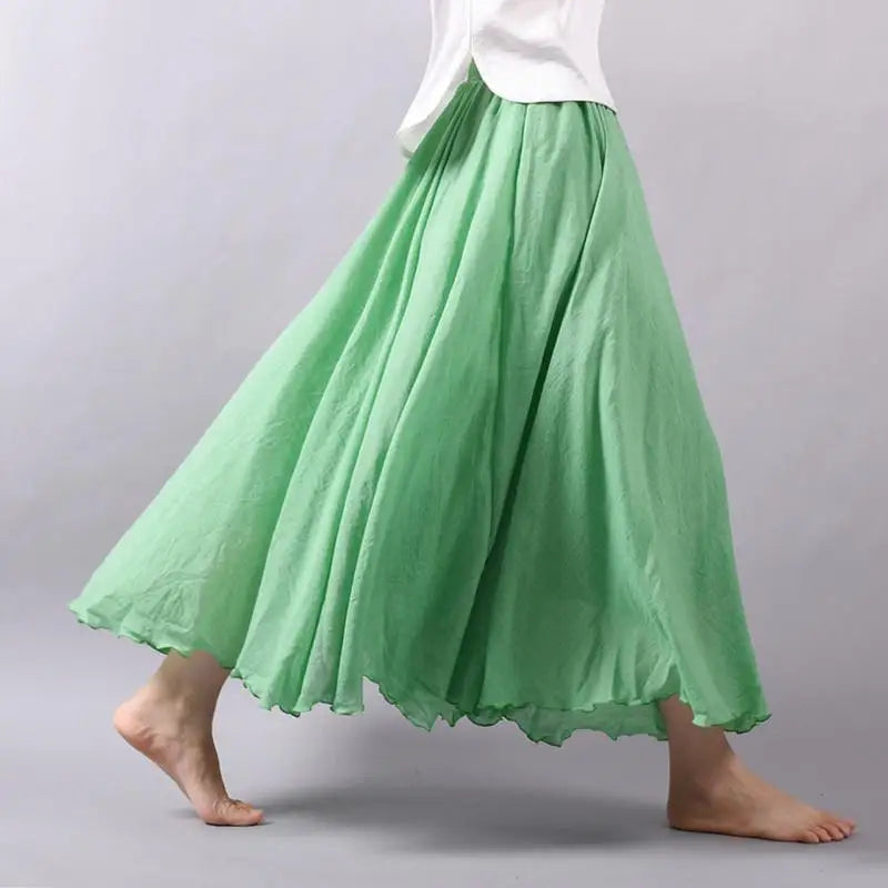 Ines | Jupe maxi estivale au charme ludique