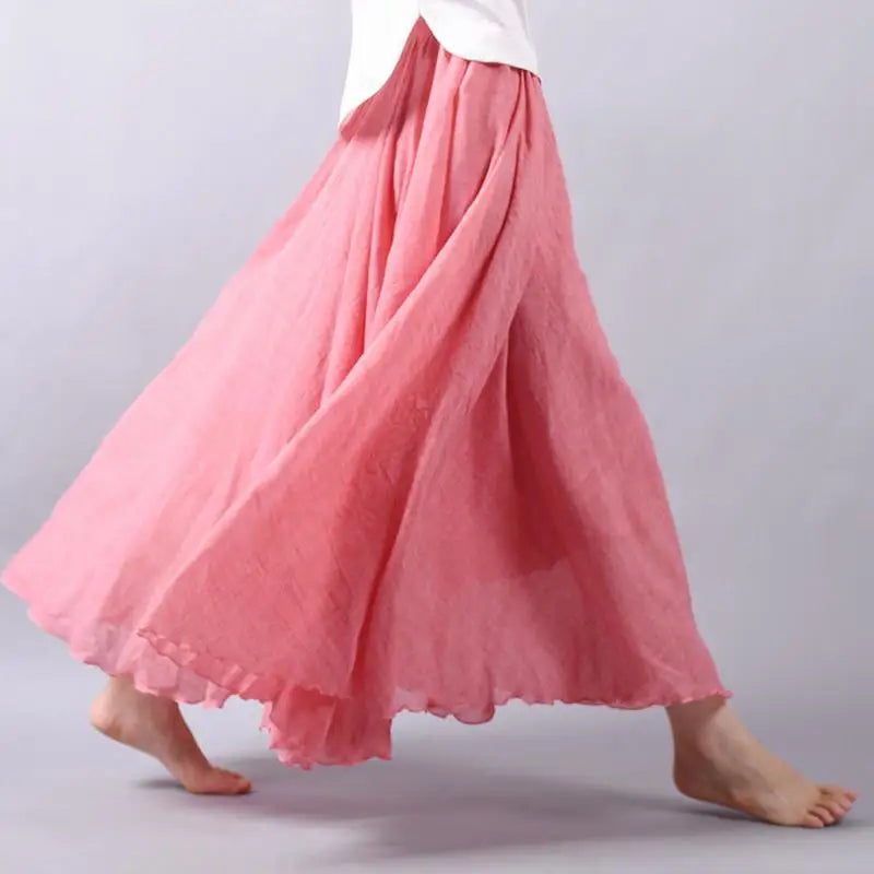 Ines | Jupe maxi estivale au charme ludique