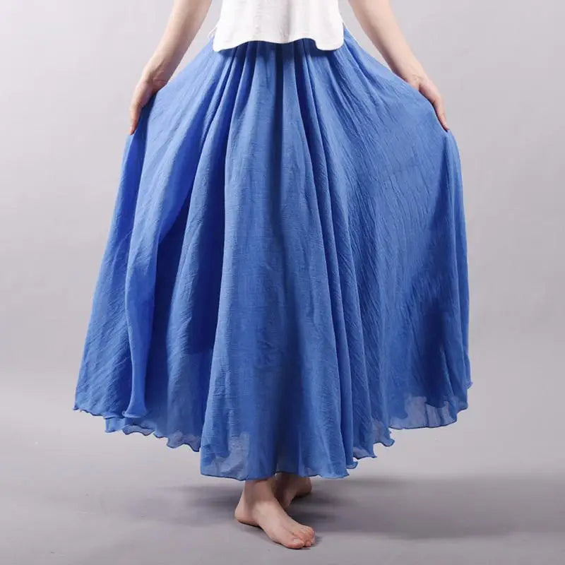Ines | Jupe maxi estivale au charme ludique