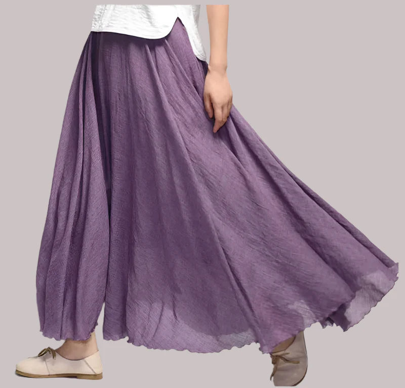 Ines | Jupe maxi estivale au charme ludique