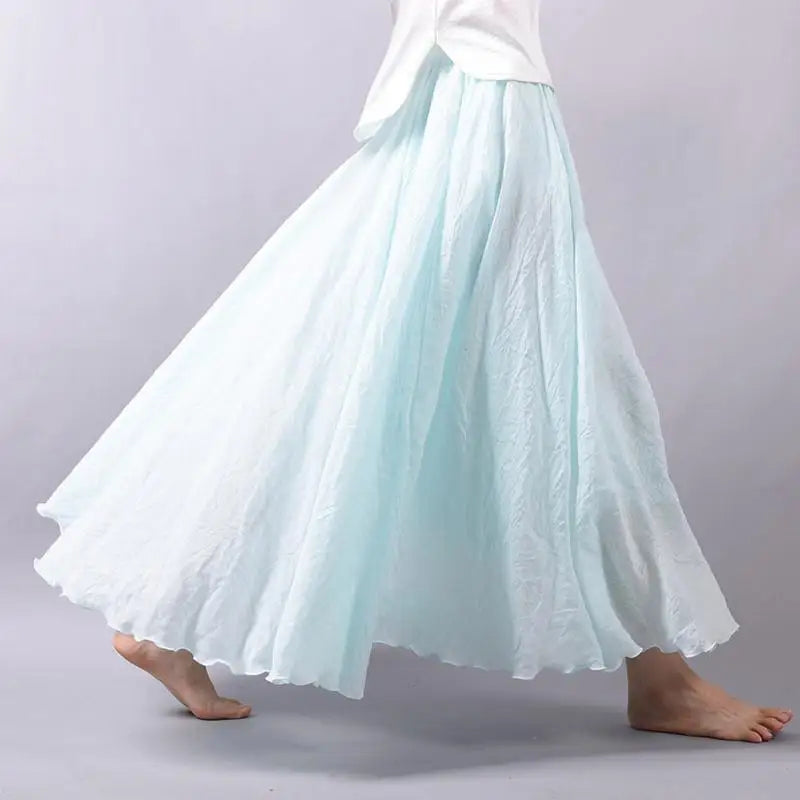 Ines | Jupe maxi estivale au charme ludique