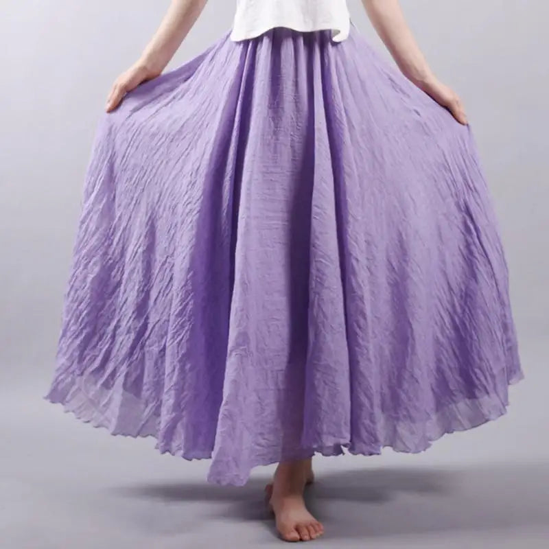 Ines | Jupe maxi estivale au charme ludique