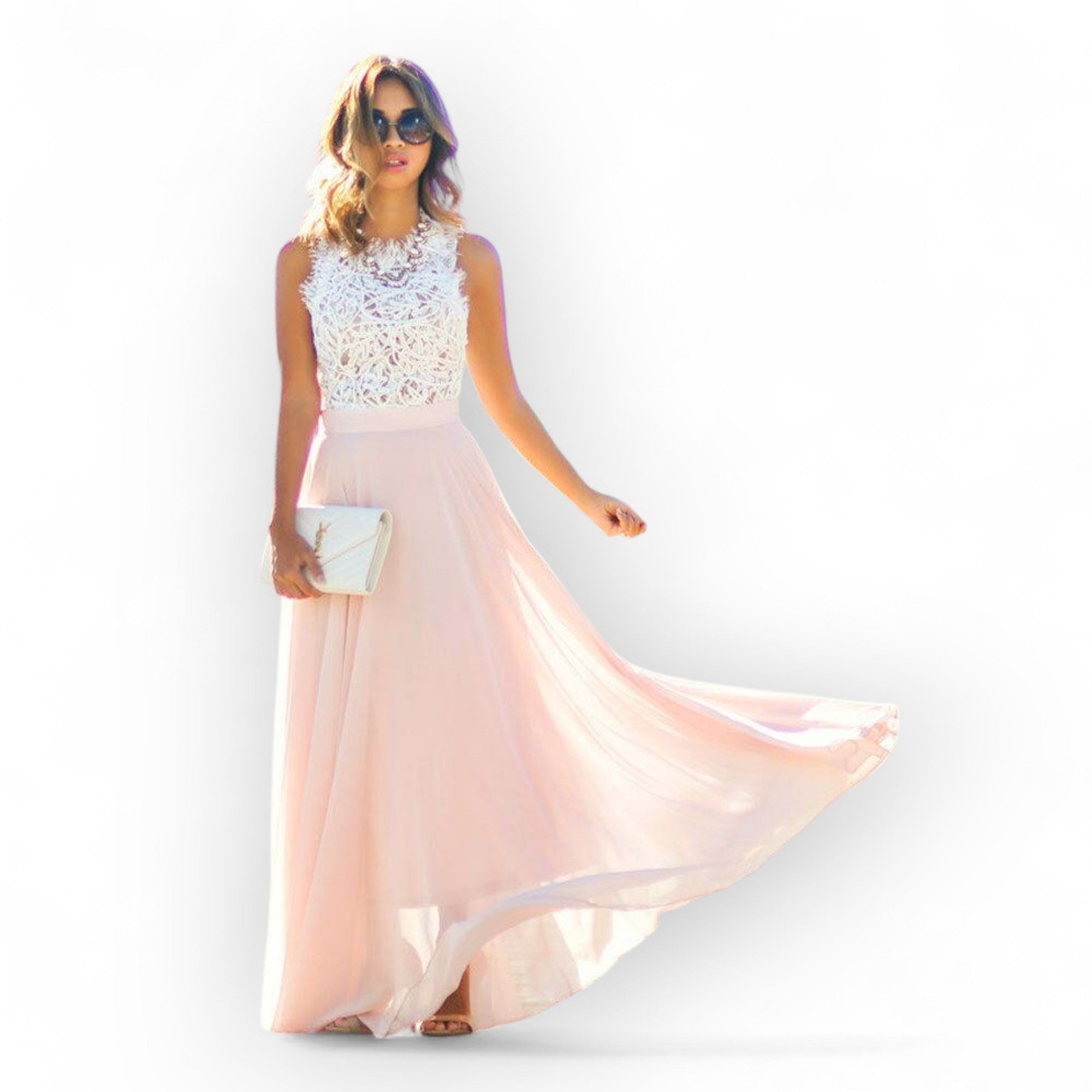 Léna | Élégante robe d'été avec des détails raffinés