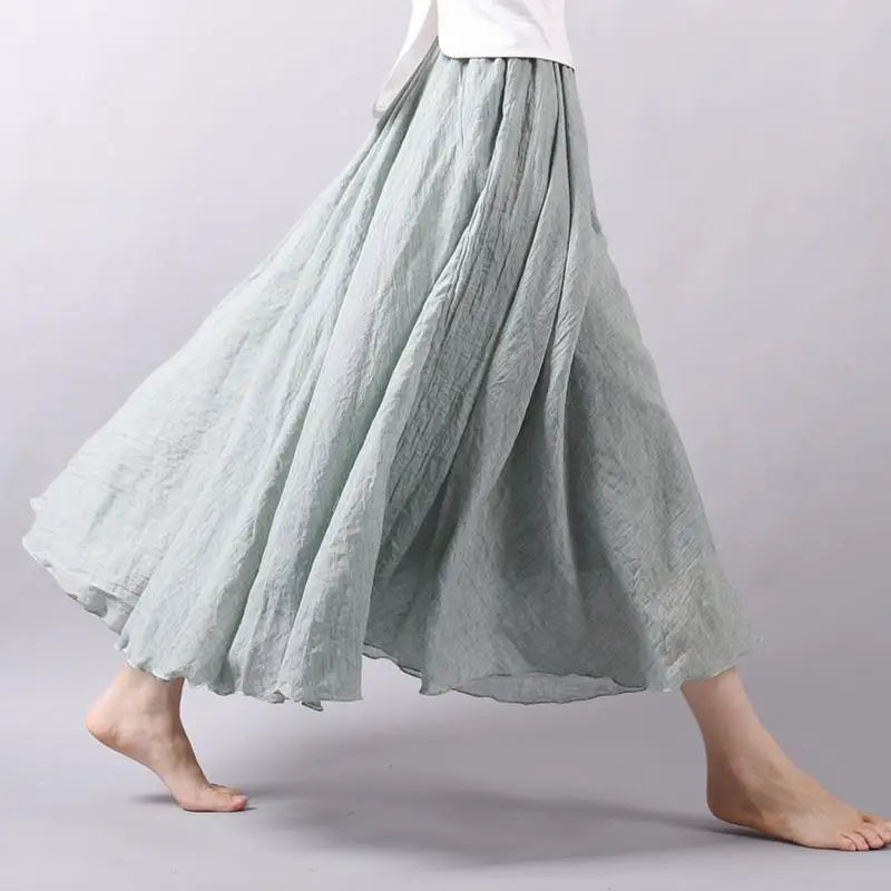 Ines | Jupe maxi estivale au charme ludique