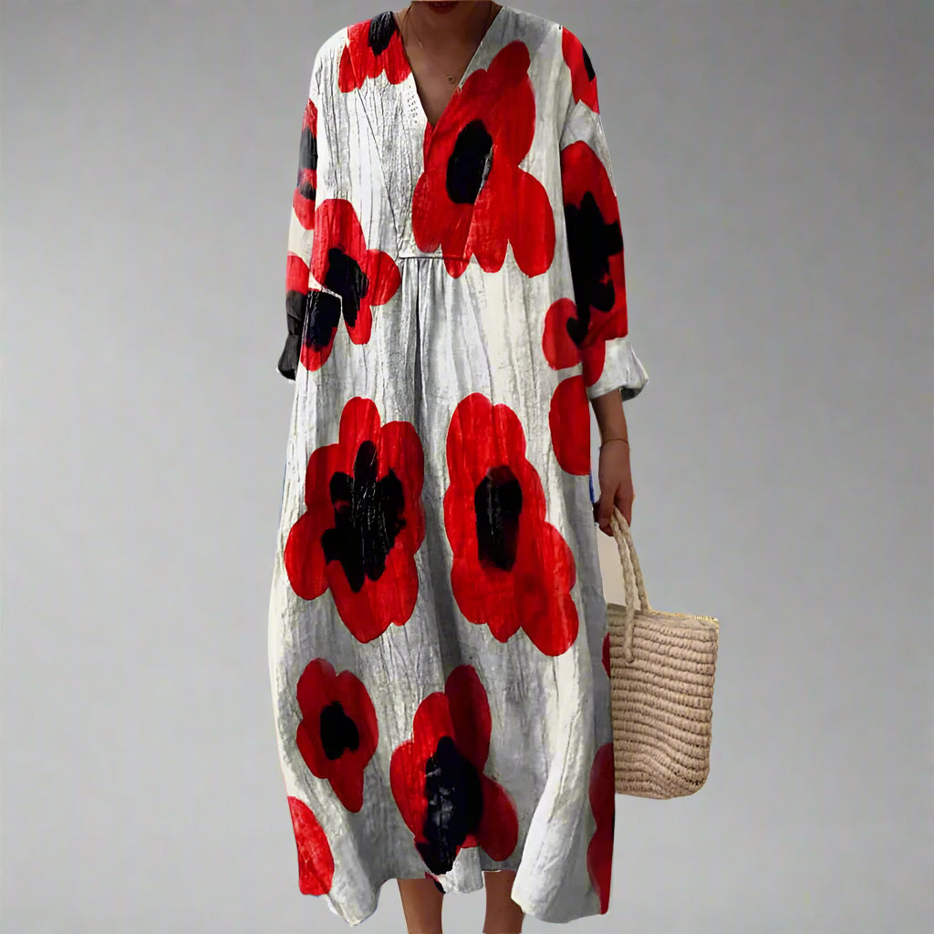 Marla™ | Élégante Robe Géométrique