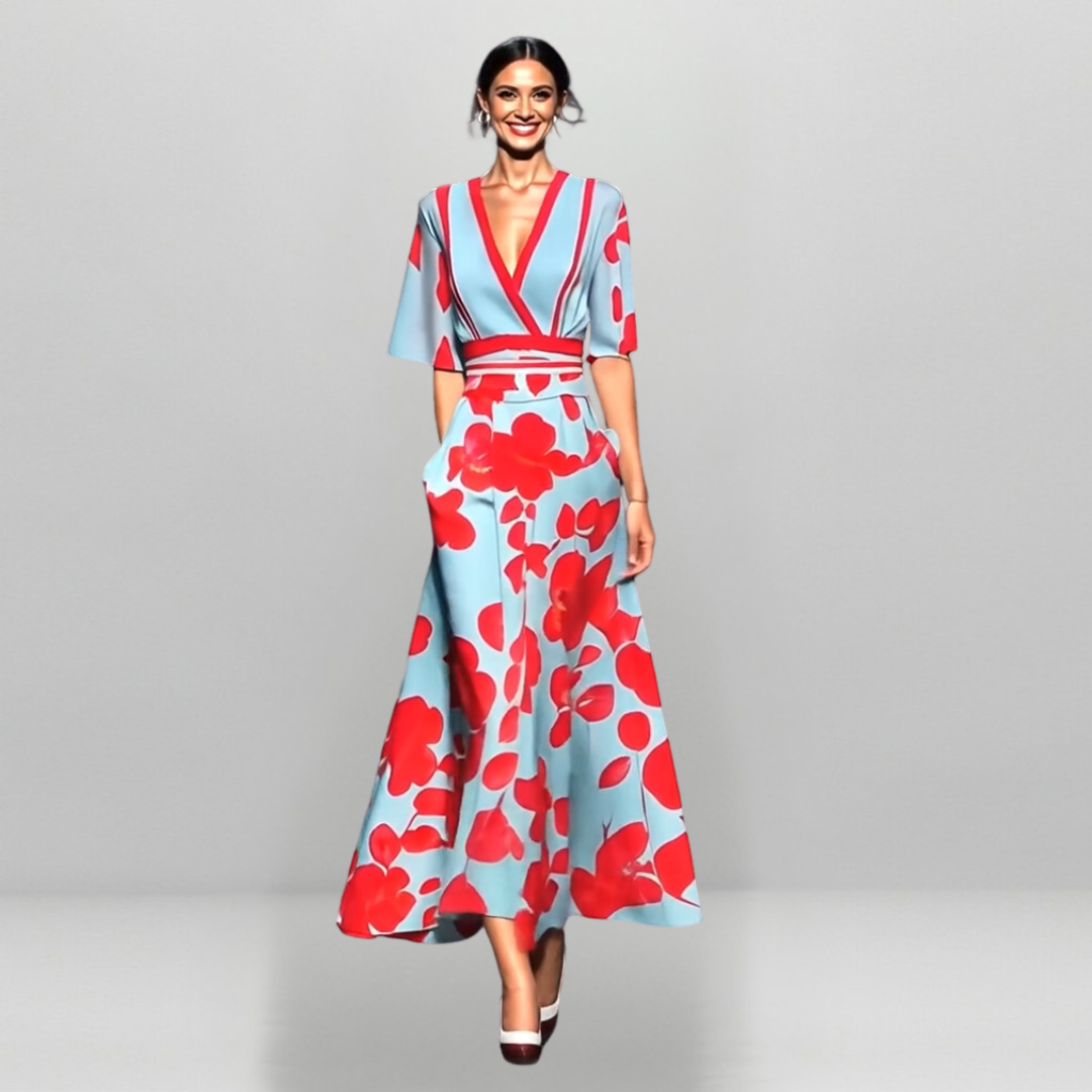 Lenka | Ample Floral Dress