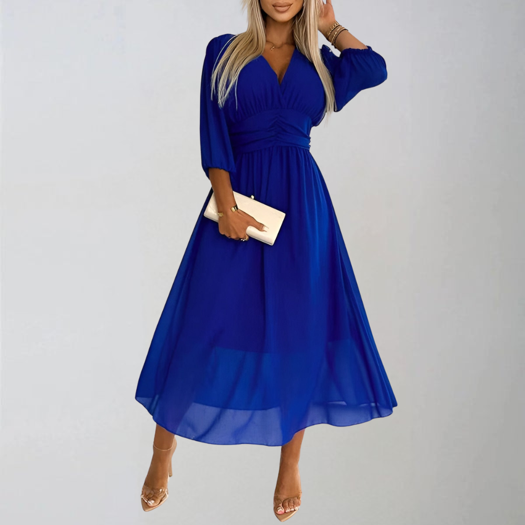 Adéla | Élégante robe en chiffon légère