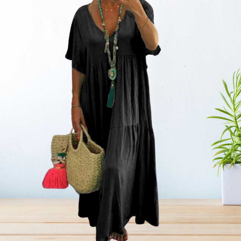 BAHAMA™ - Robe en coton et lin