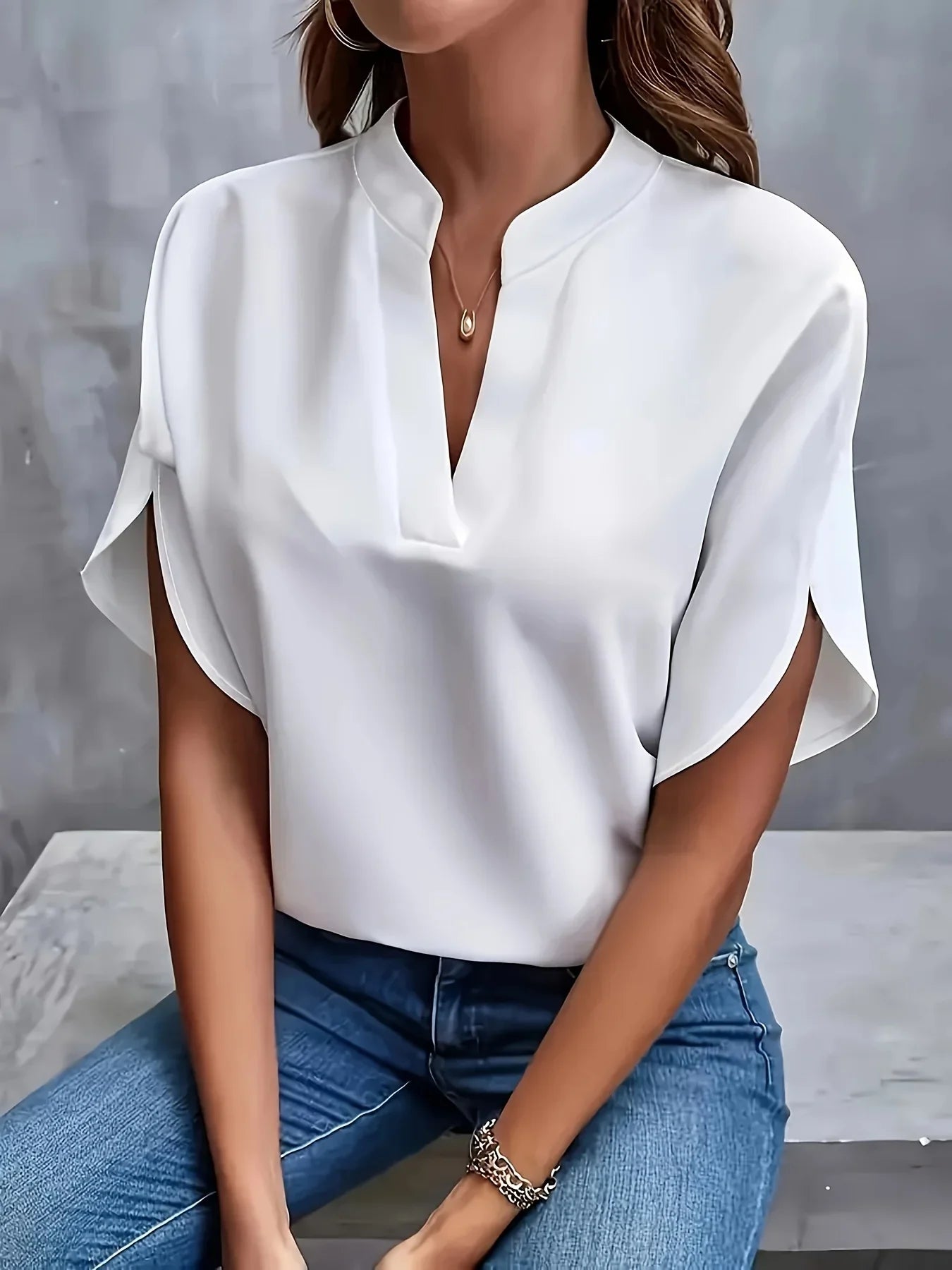 Thalia | Élégante blouse au design sophistiqué