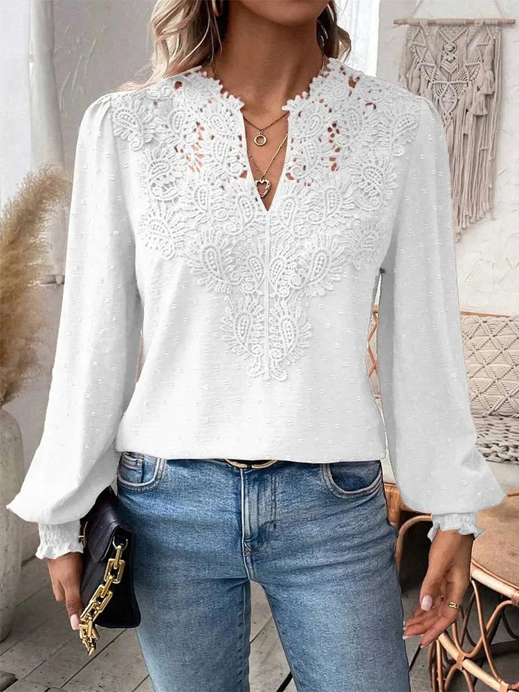 Charlene | Élégante blouse aux détails sophistiqués