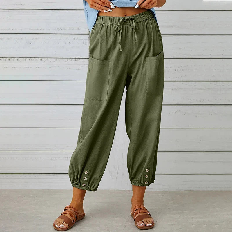 Dolly | Pantalon Large Décontracté