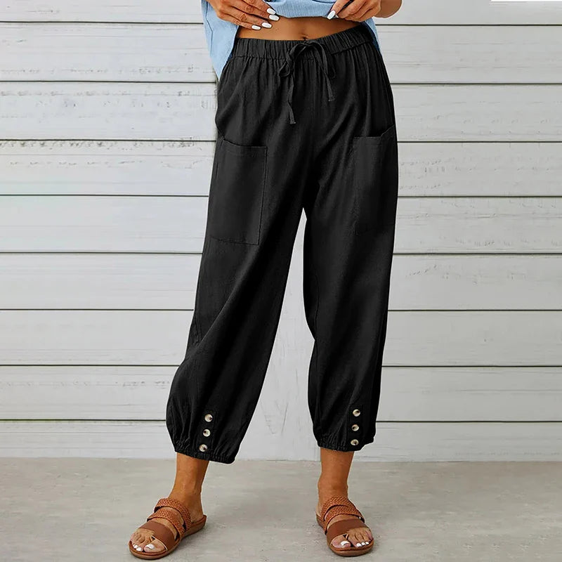 Dolly | Pantalon Large Décontracté