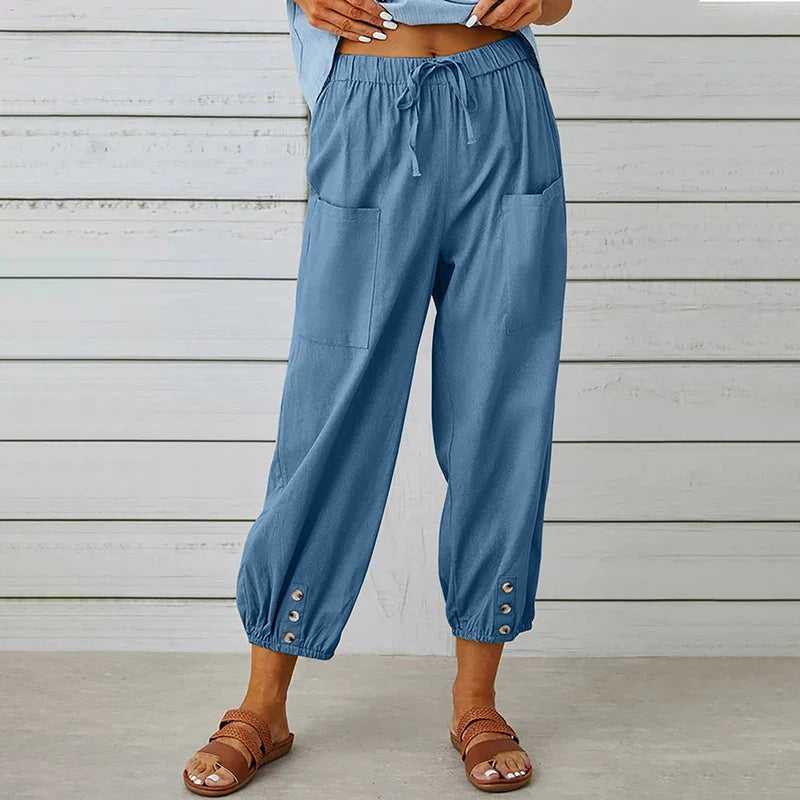 Dolly | Pantalon Large Décontracté