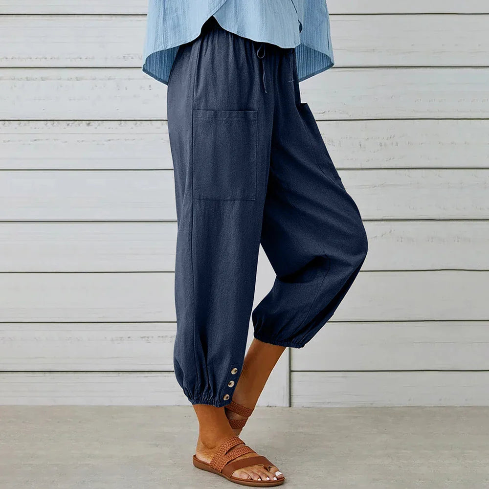 Dolly | Pantalon Large Décontracté