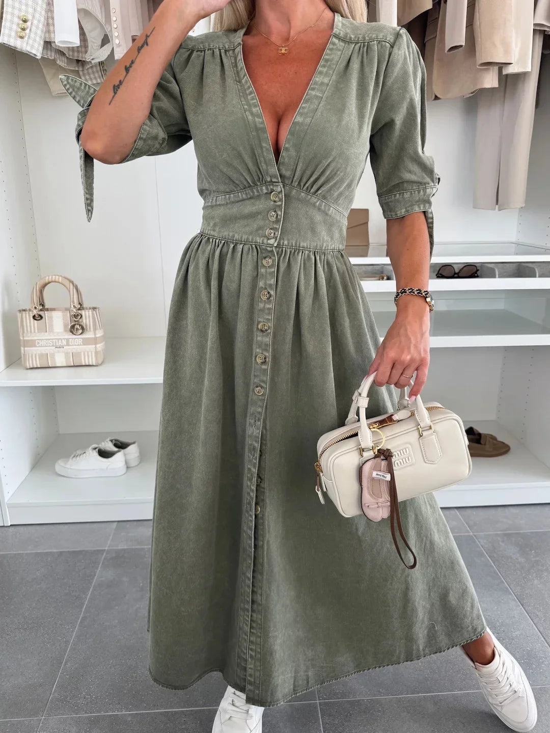 Jessie | Denim Charm Robe
