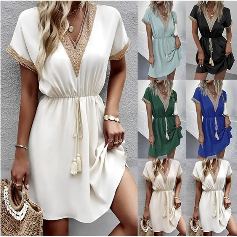 Paula™ - Robe Bohémienne Élégante