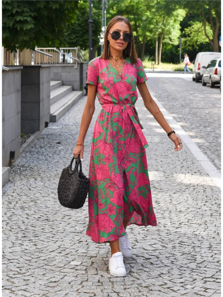 Nena | Élégante Robe Portefeuille