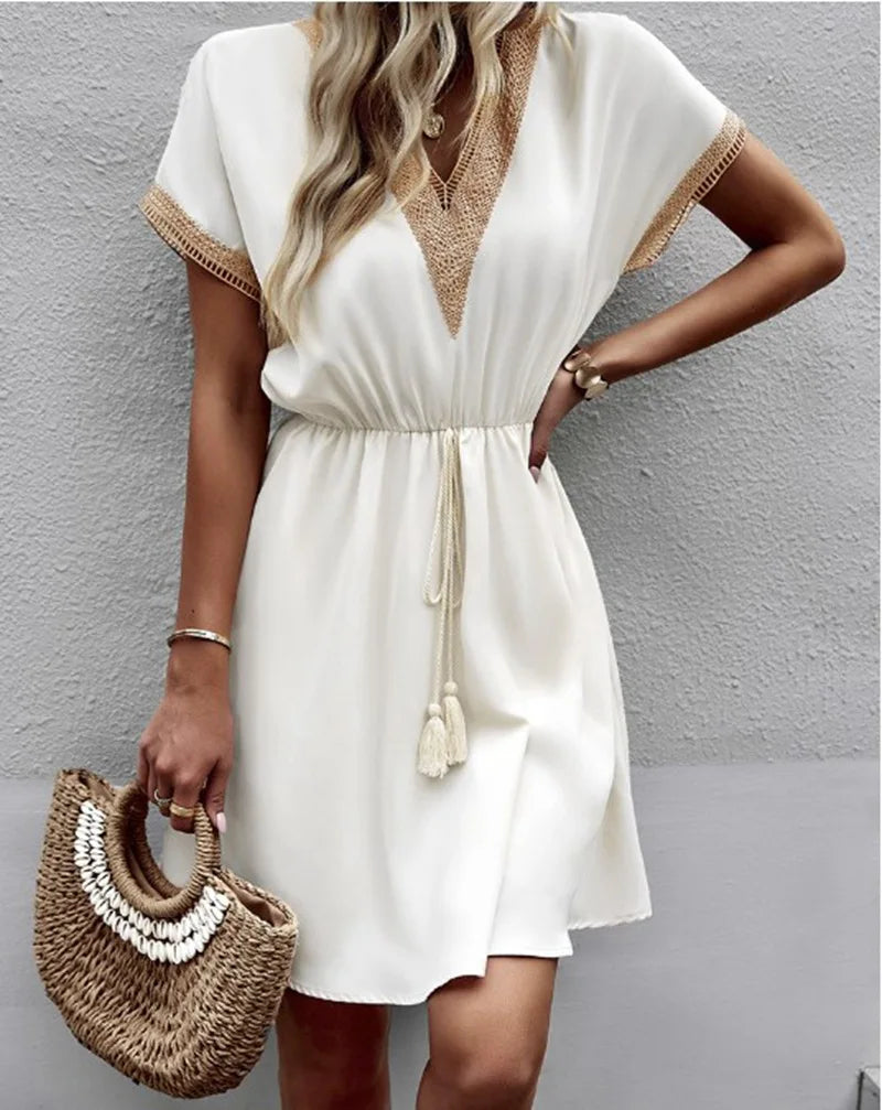 Paula™ - Robe Bohémienne Élégante