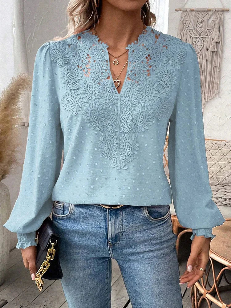 Charlene | Élégante blouse aux détails sophistiqués