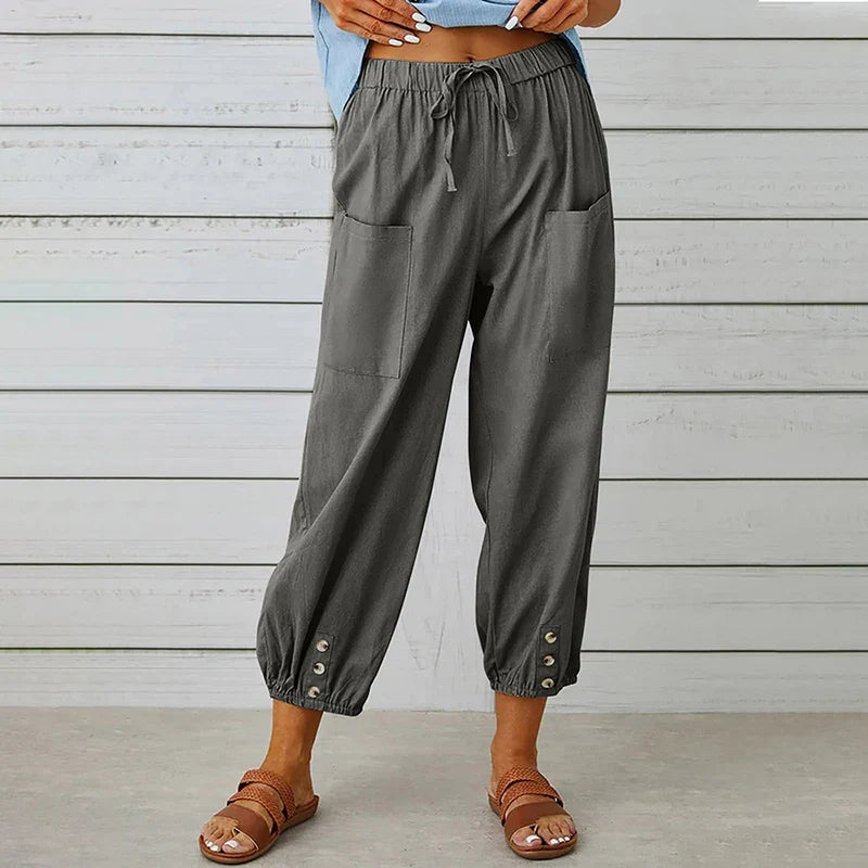Dolly | Pantalon Large Décontracté