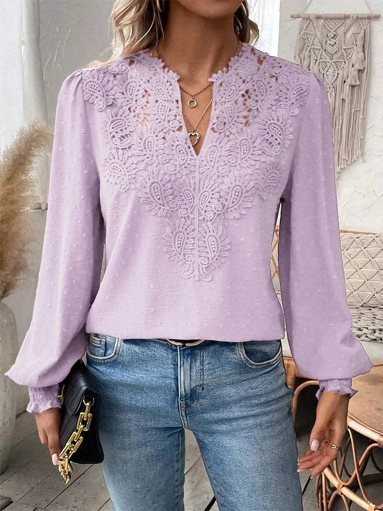 Charlene | Élégante blouse aux détails sophistiqués