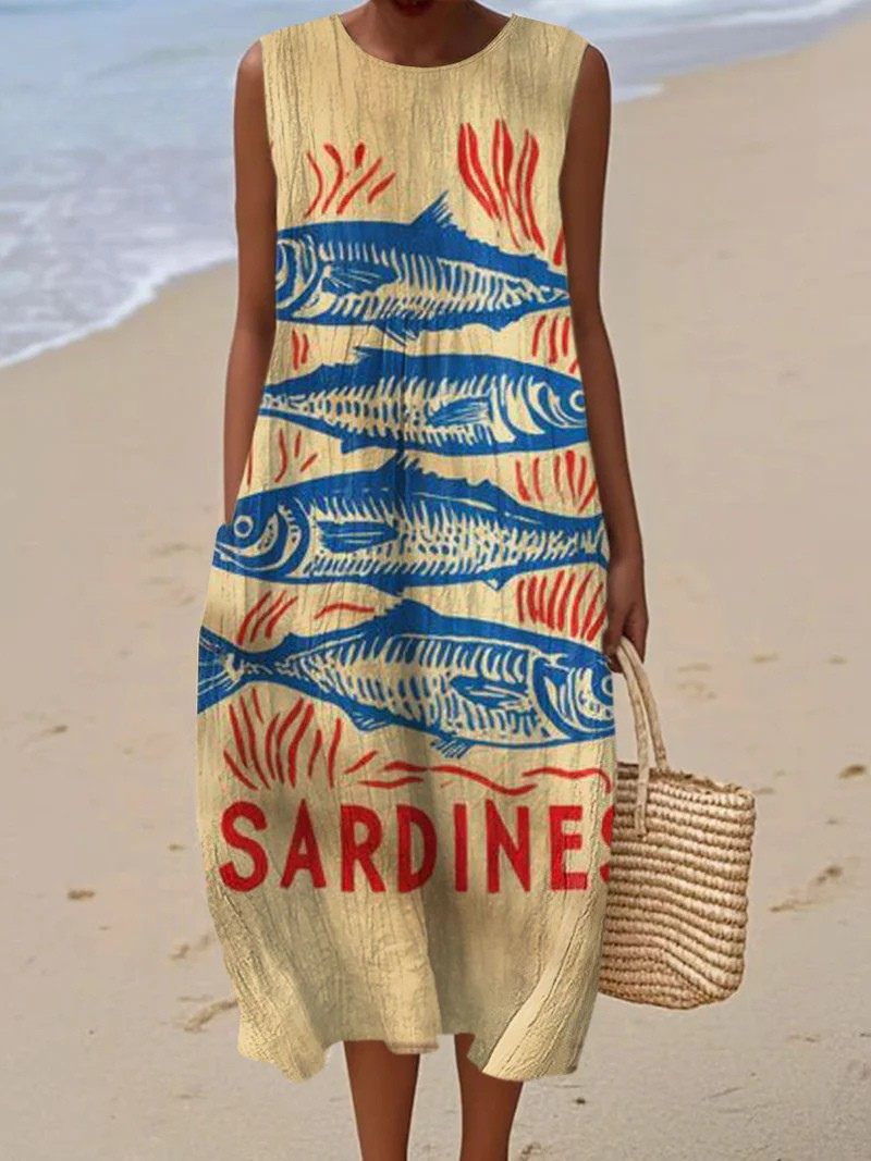 Caprina - Robe Décontractée Élégante